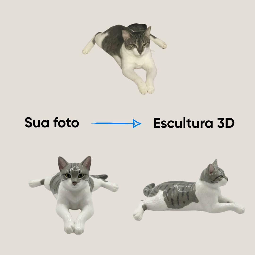 Escultura Pet Personalizada